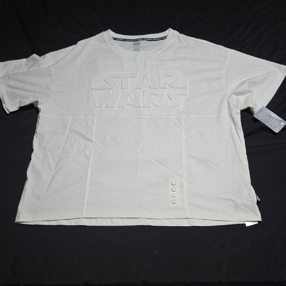 Star Wars White Short Sleeve Tee